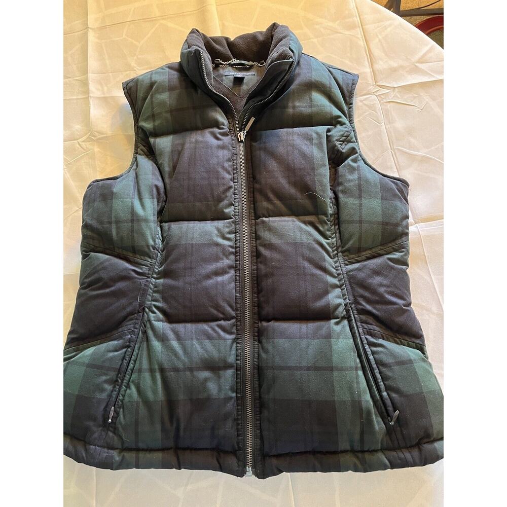 Tommy Hilfiger Vest Women’s L Quilted Puffer Vest Jacket Zip Up Insulated